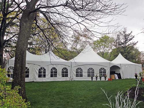 Tent Rental Packages for Chicago Area Affordable Backyard Tents